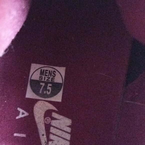 Nike Air More Uptempo Burgundy Athletic Shoes "Night Maroon" - Picture 12 of 13